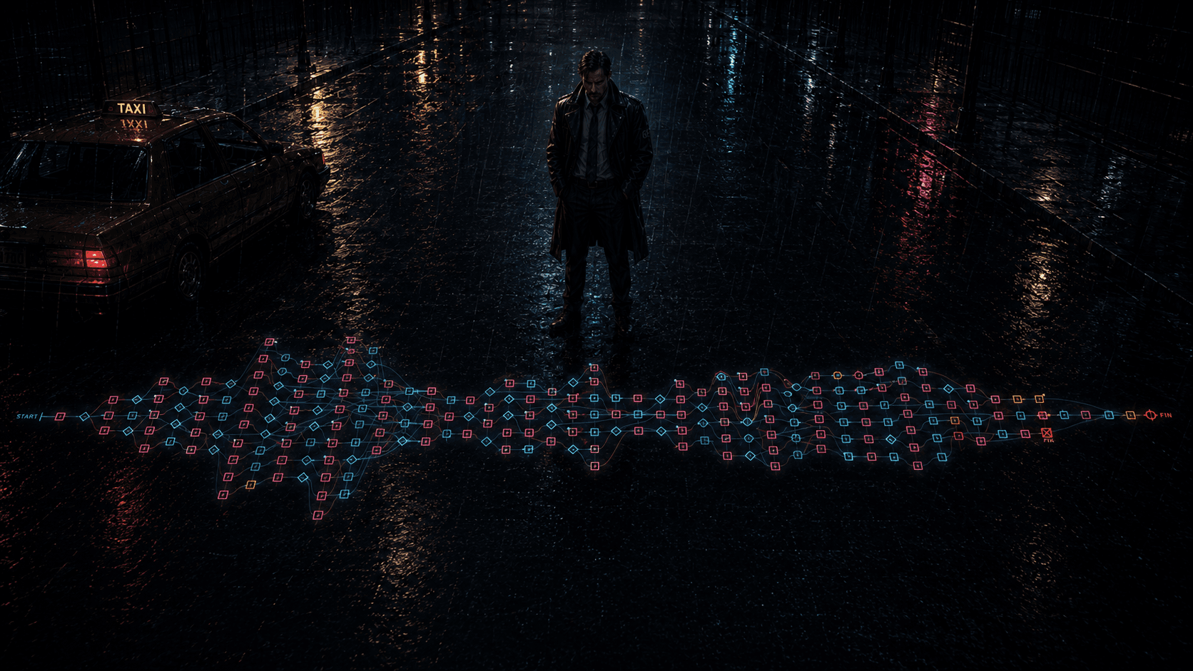 Interface de dialogue à choix dans NightFare